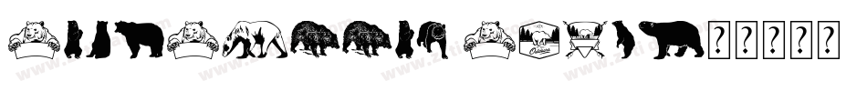 BearButteT Bold字体转换